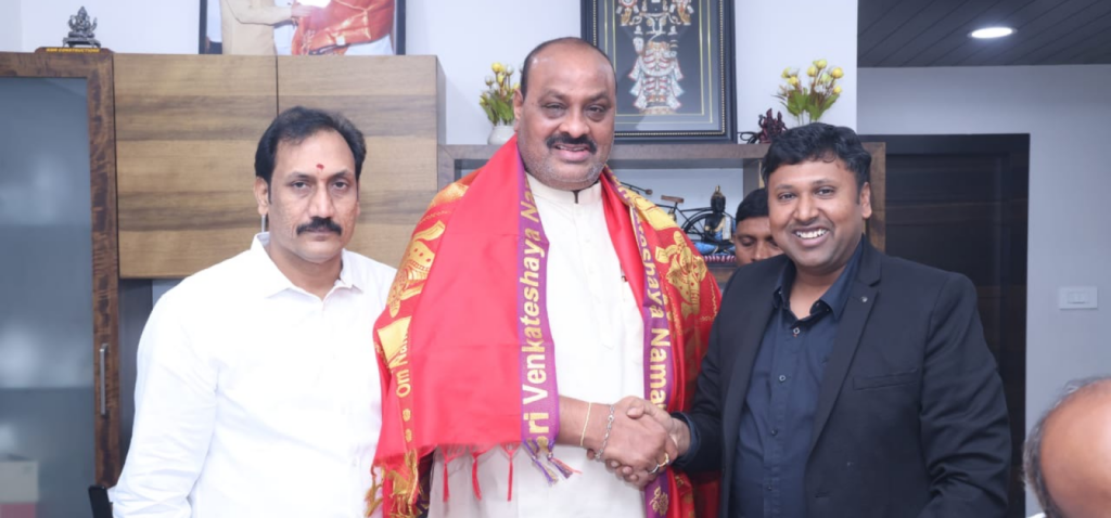 Agriculture Minister of AP, Shri Achannaidu