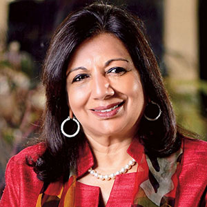 Mallika Srinivasan Kiran Mazumdar Shaw Shailaja Kiron